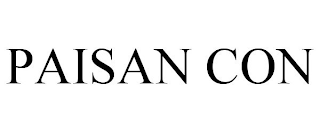 PAISAN CON