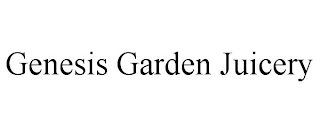 GENESIS GARDEN JUICERY