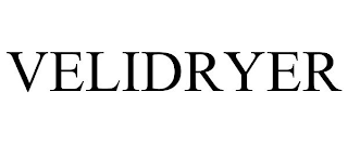 VELIDRYER