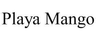 PLAYA MANGO
