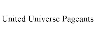 UNITED UNIVERSE PAGEANTS