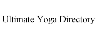 ULTIMATE YOGA DIRECTORY