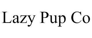 LAZY PUP CO