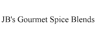 JB'S GOURMET SPICE BLENDS