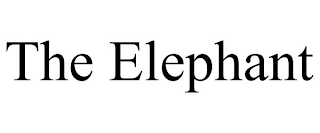 THE ELEPHANT