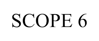 SCOPE 6