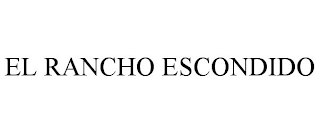 EL RANCHO ESCONDIDO