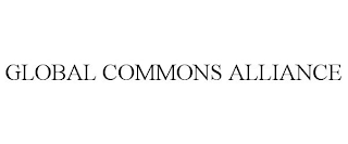 GLOBAL COMMONS ALLIANCE