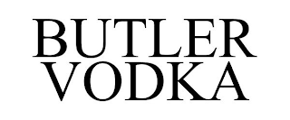 BUTLER VODKA