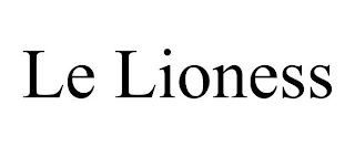 LE LIONESS