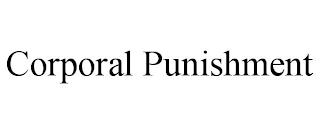 CORPORAL PUNISHMENT