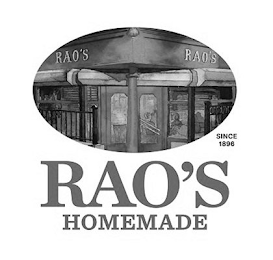 RAO'S HOMEMADE SINCE 1896