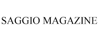 SAGGIO MAGAZINE