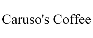 CARUSO'S COFFEE