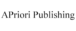 APRIORI PUBLISHING