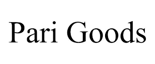 PARI GOODS