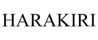 HARAKIRI