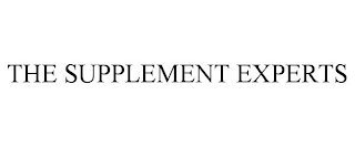 THE SUPPLEMENT EXPERTS