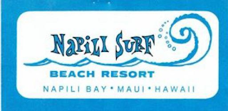 NAPILI SURF BEACH RESORT NAPILI BAY· MAUI· HAWAII