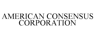 AMERICAN CONSENSUS CORPORATION