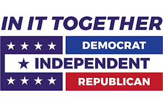 IN IT TOGETHER DEMOCRAT INDEPENDENT REPUBLICAN