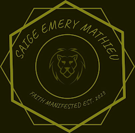 SAIGE EMERY MATHIEU FAITH MANIFESTED EST. 2023