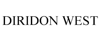 DIRIDON WEST