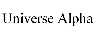 UNIVERSE ALPHA