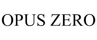 OPUS ZERO