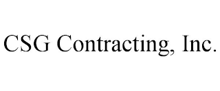 CSG CONTRACTING, INC.