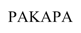 PAKAPA