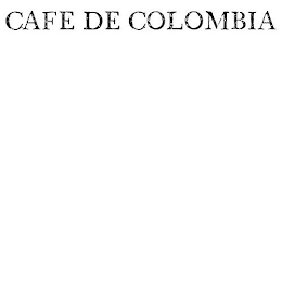 CAFE DE COLOMBIA