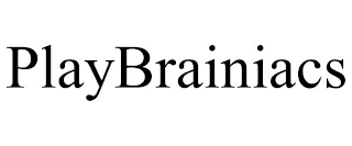PLAYBRAINIACS