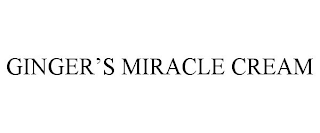GINGER'S MIRACLE CREAM