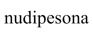 NUDIPESONA