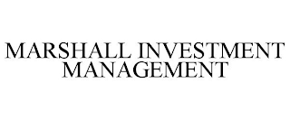 MARSHALL INVESTMENT MANAGEMENT