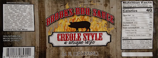 BROOKS BBQ SAUCE CREOLE STYLE A UNIQUE TASTE