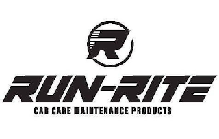 R RUN-RITE CAR CARE MAINTENANCE PRODUCTS