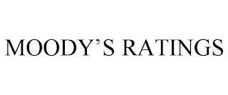 MOODY'S RATINGS