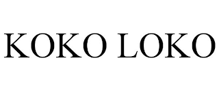 KOKO LOKO