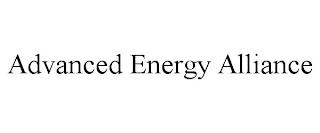 ADVANCED ENERGY ALLIANCE