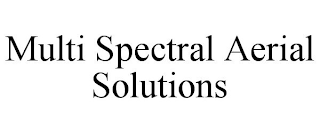 MULTI SPECTRAL AERIAL SOLUTIONS