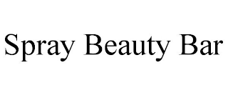 SPRAY BEAUTY BAR