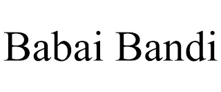 BABAI BANDI