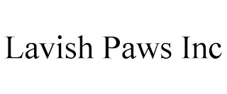 LAVISH PAWS INC