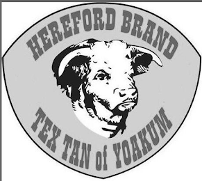 HEREFORD BRAND TEX TAN OF YOAKUM