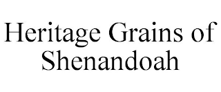 HERITAGE GRAINS OF SHENANDOAH