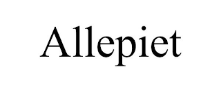 ALLEPIET