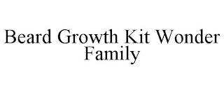 BEARD GROWTH KIT WONDER FAMILY