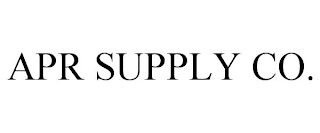 APR SUPPLY CO.